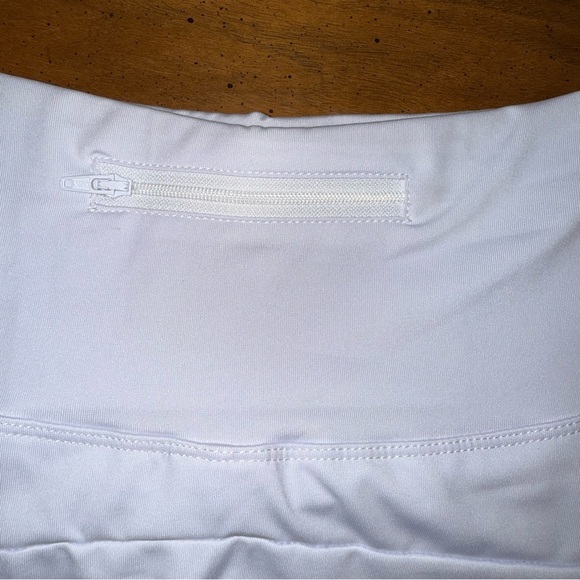 White A-Line Sports Skirt Size L - Picture 3 of 13